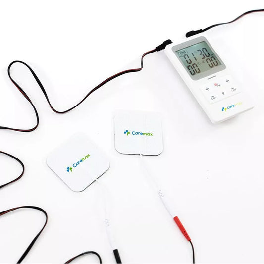 Dual Channel TENS Machine EMS 3-in-1 Combo Pain Relief Massager
