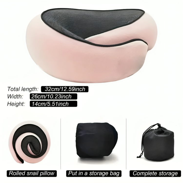 Luxury Travel Pillow + FREE Waterproof Carry Bag