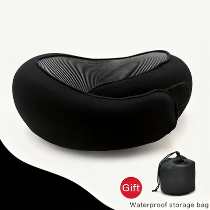 Luxury Travel Pillow + FREE Waterproof Carry Bag