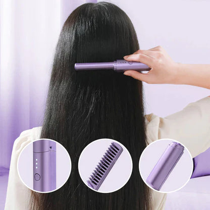 Mini Hair Straightener Comb