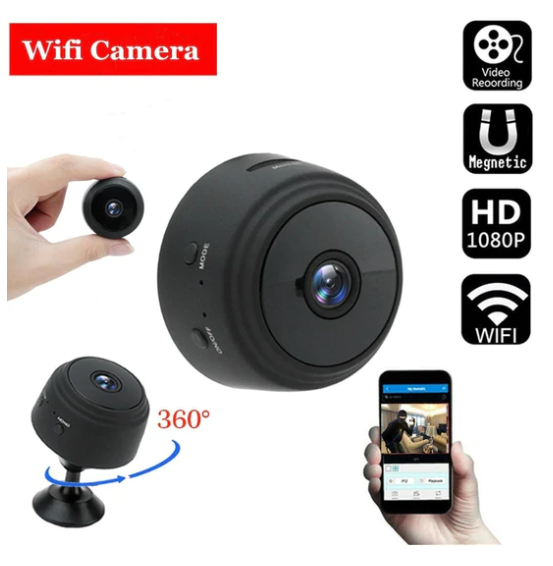 Mini Portable Wireless Security Camera 1080P HD