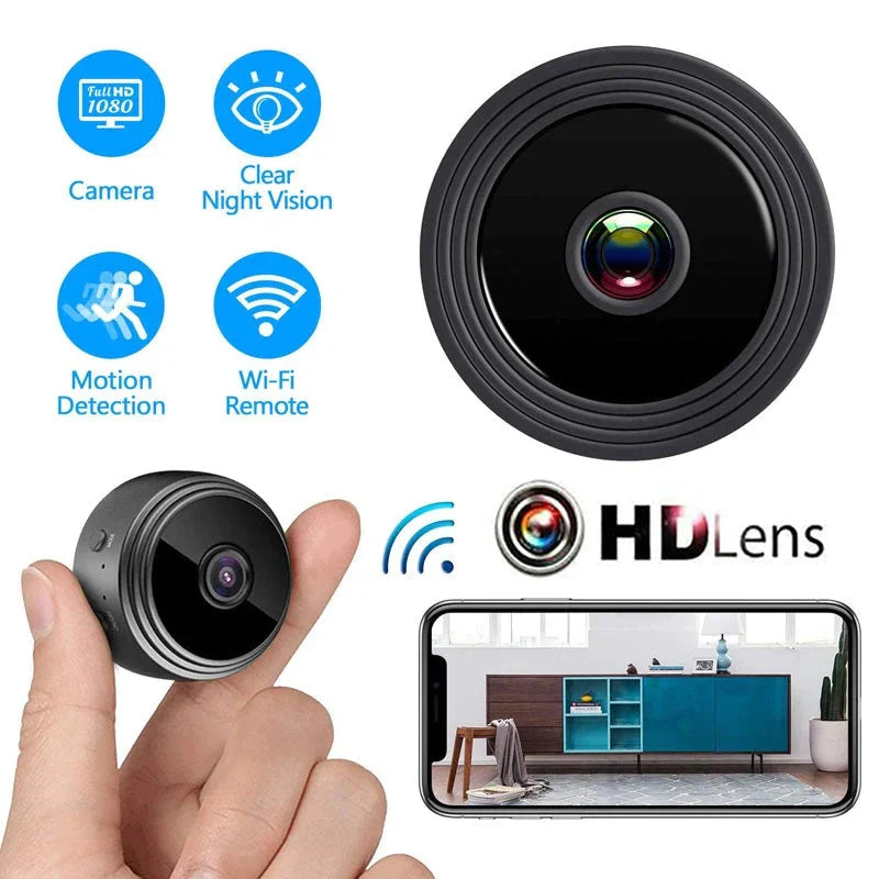 Mini Portable Wireless Security Camera 1080P HD