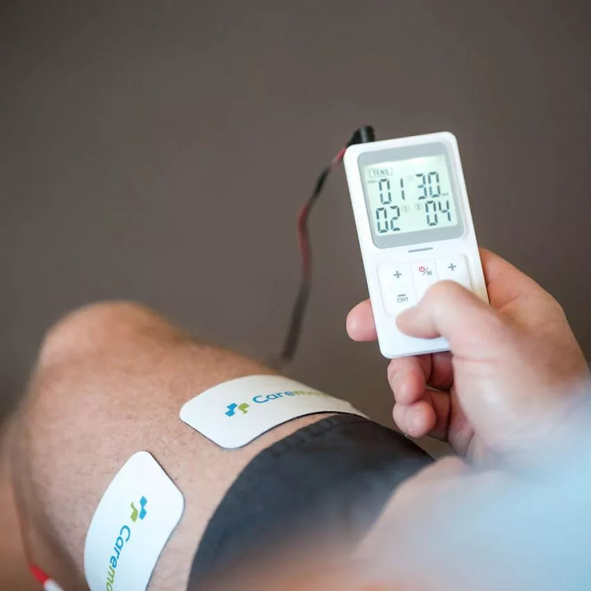 Dual Channel TENS Machine EMS 3-in-1 Combo Pain Relief Massager