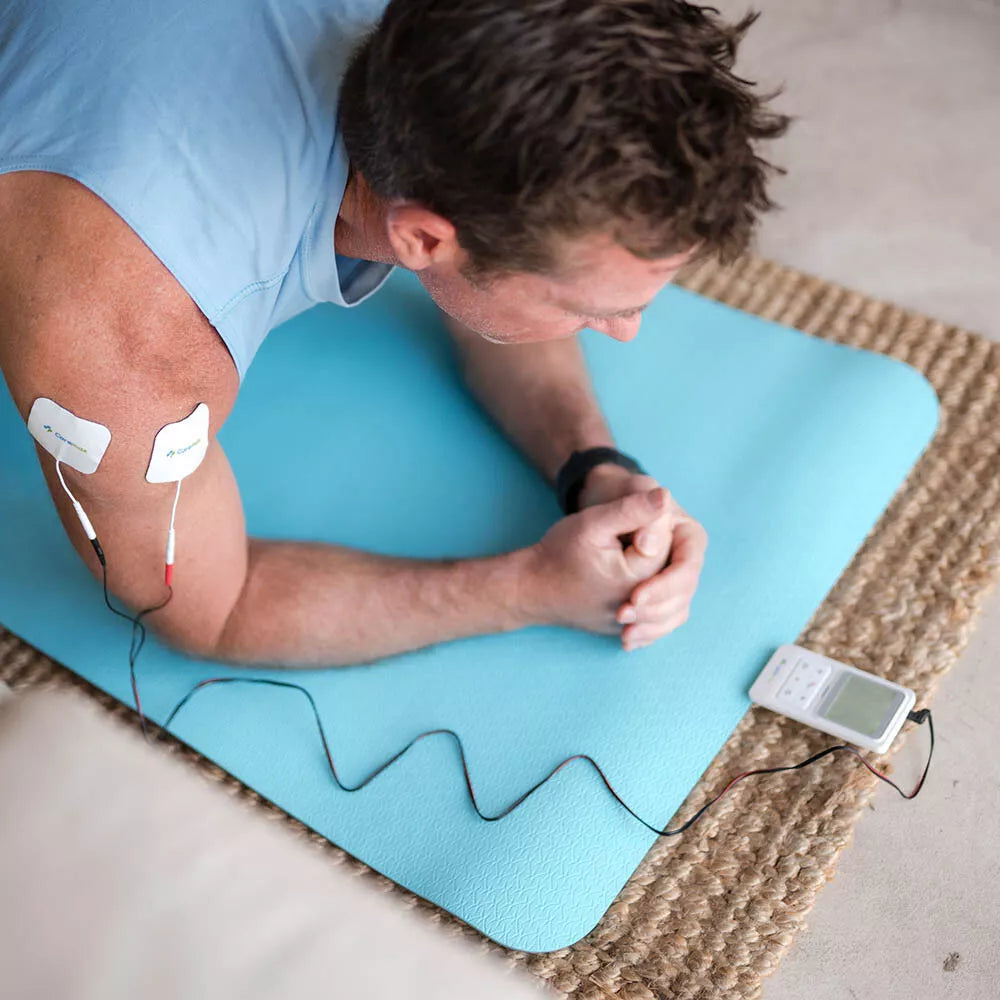 Dual Channel TENS Machine EMS 3-in-1 Combo Pain Relief Massager