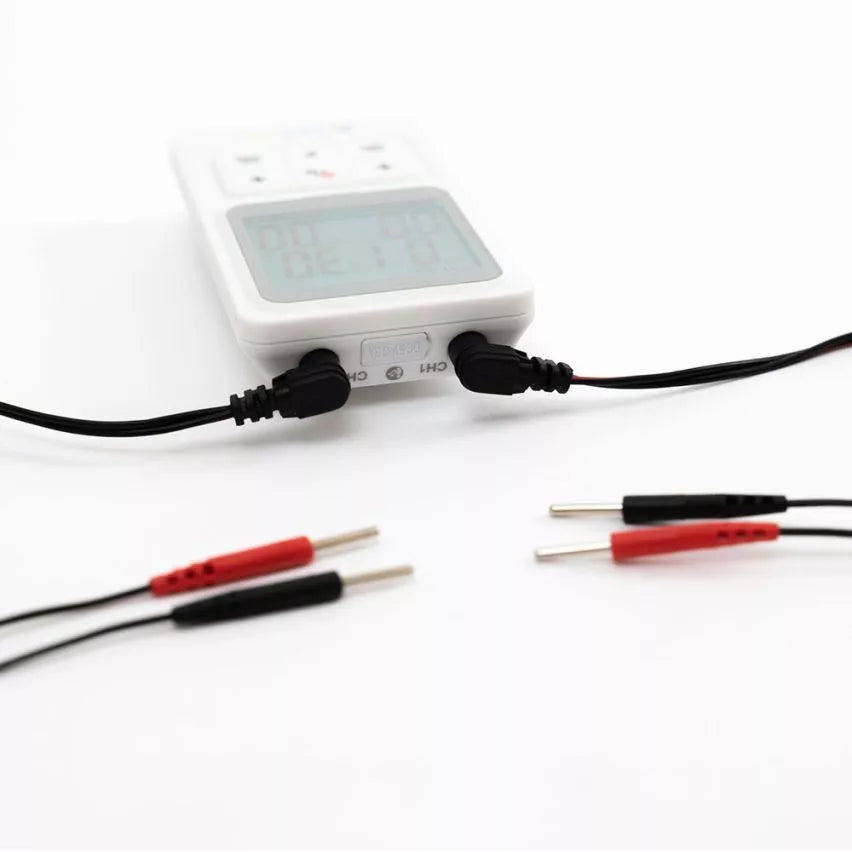 Dual Channel TENS Machine EMS 3-in-1 Combo Pain Relief Massager